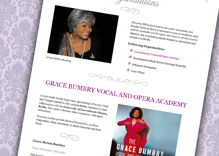 Grace Bumbry Official Website